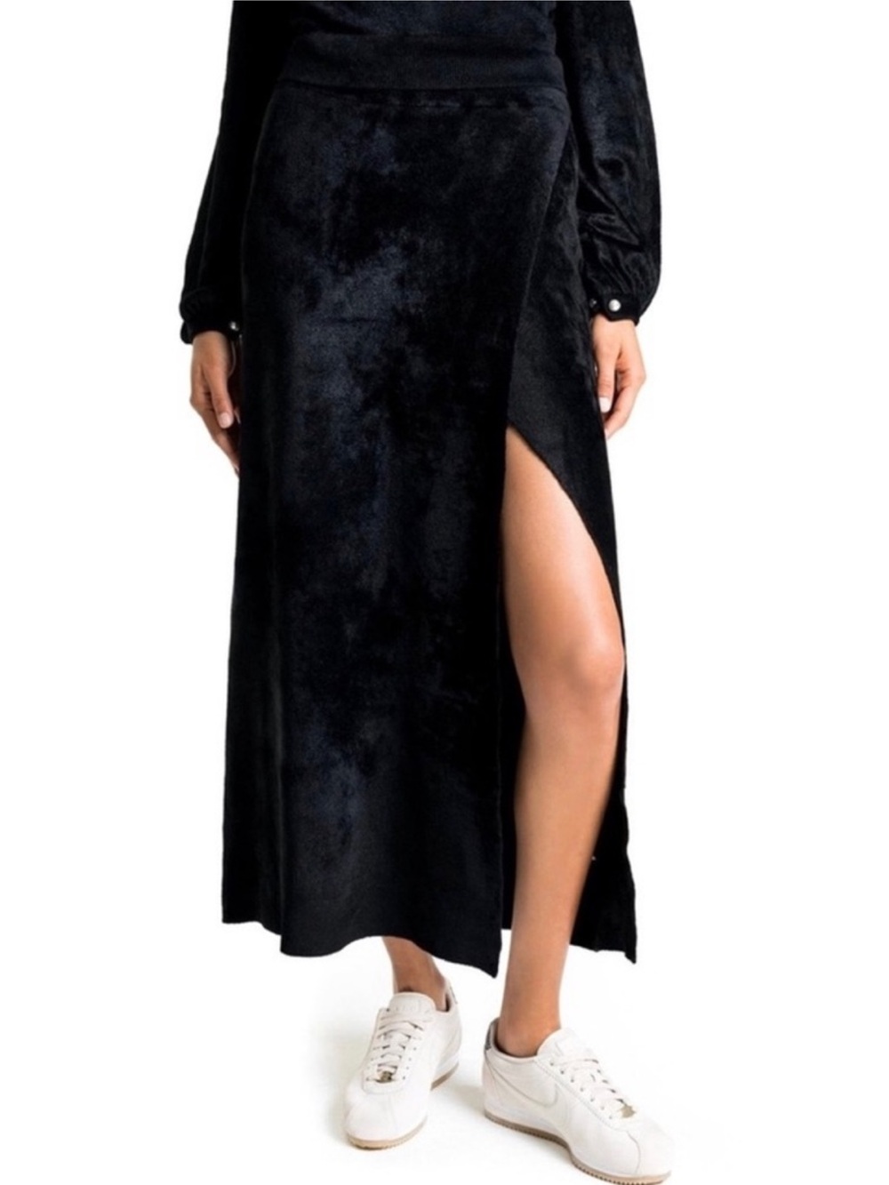 NEW A.L.C. BLACK MAXI SKIRT